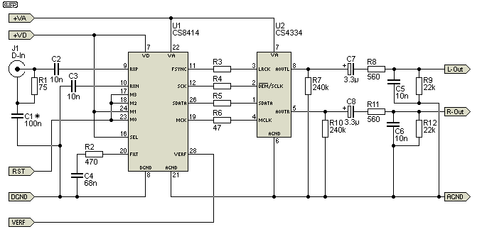 Подключить spdif. SPDIF схема ЦАП. Схема преобразователя SPDIF В оптический. DAC pcm61. ЦАП на pcm1794 схема.